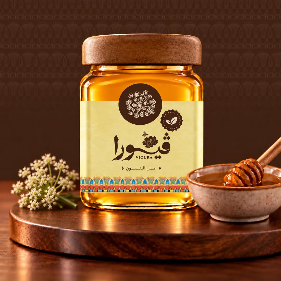 عسل زهور الينسون / Fennel Seed Flower Honey