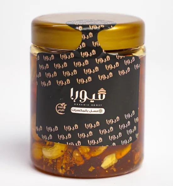 خلطة العسل بالمكسرات